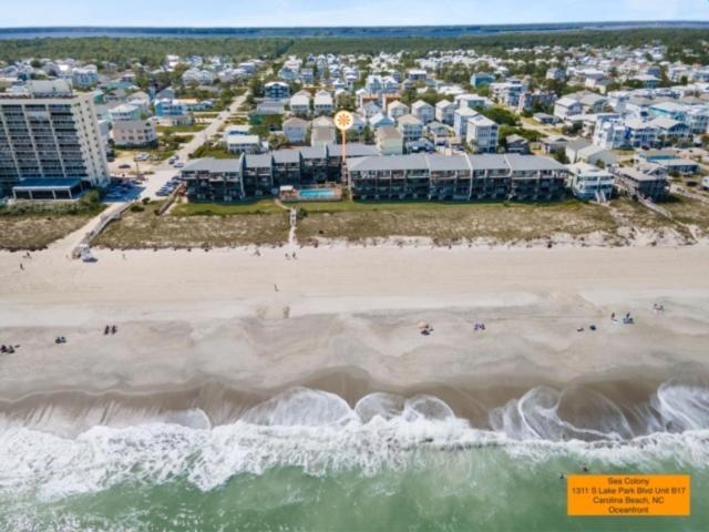 Pura Vida Pure Life - Expansive Views Of The Ocean And Wide Sandy Beach Condo Carolina Beach Eksteriør billede